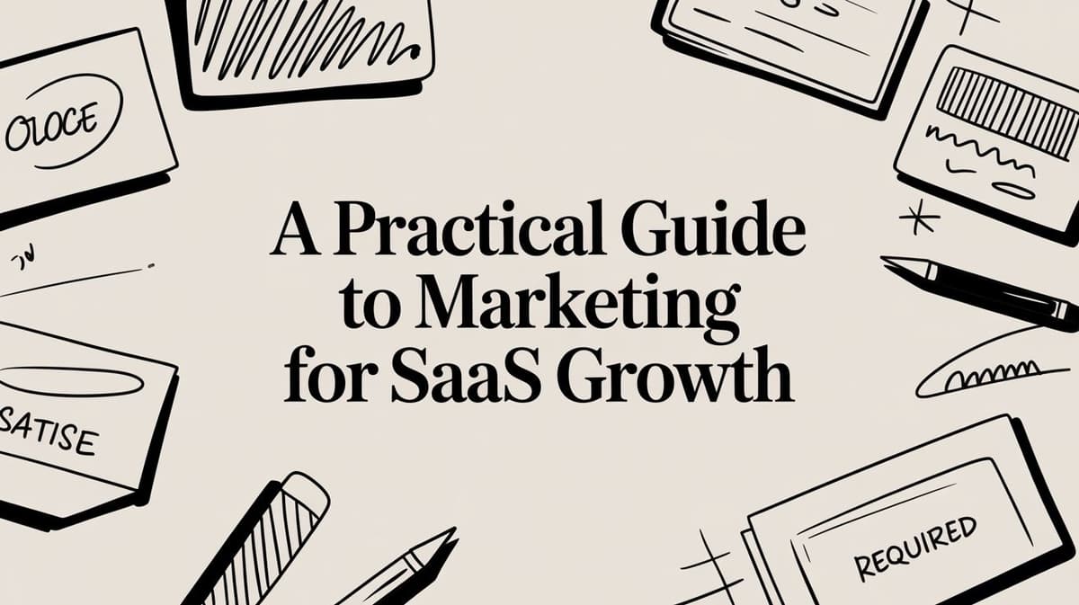 A Practical Guide to Marketing for SaaS Growth