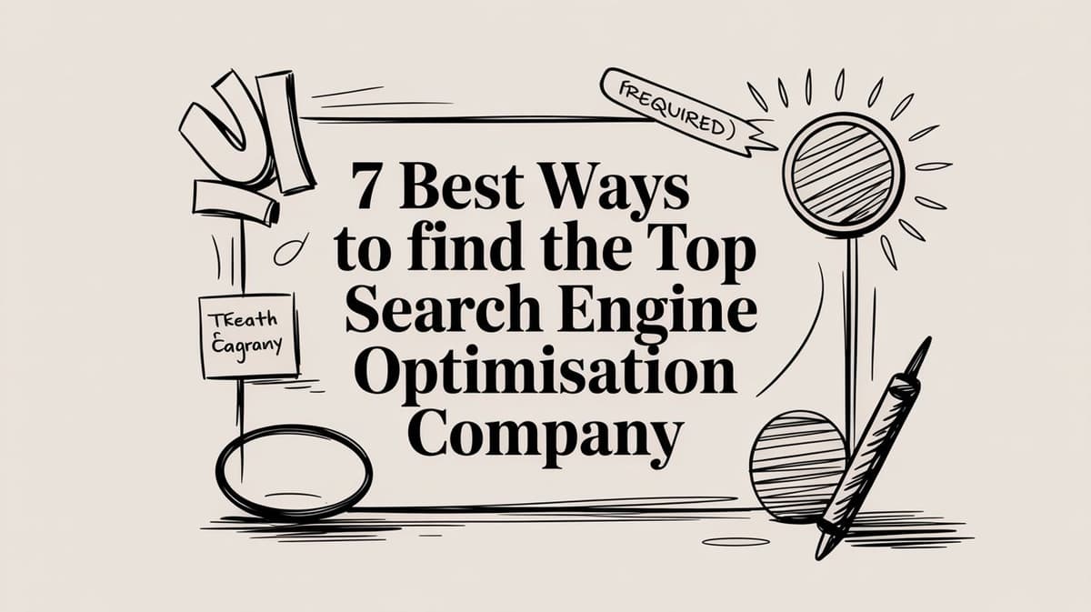 7 Best Ways to Find the Top Search Engine Optimisation Company