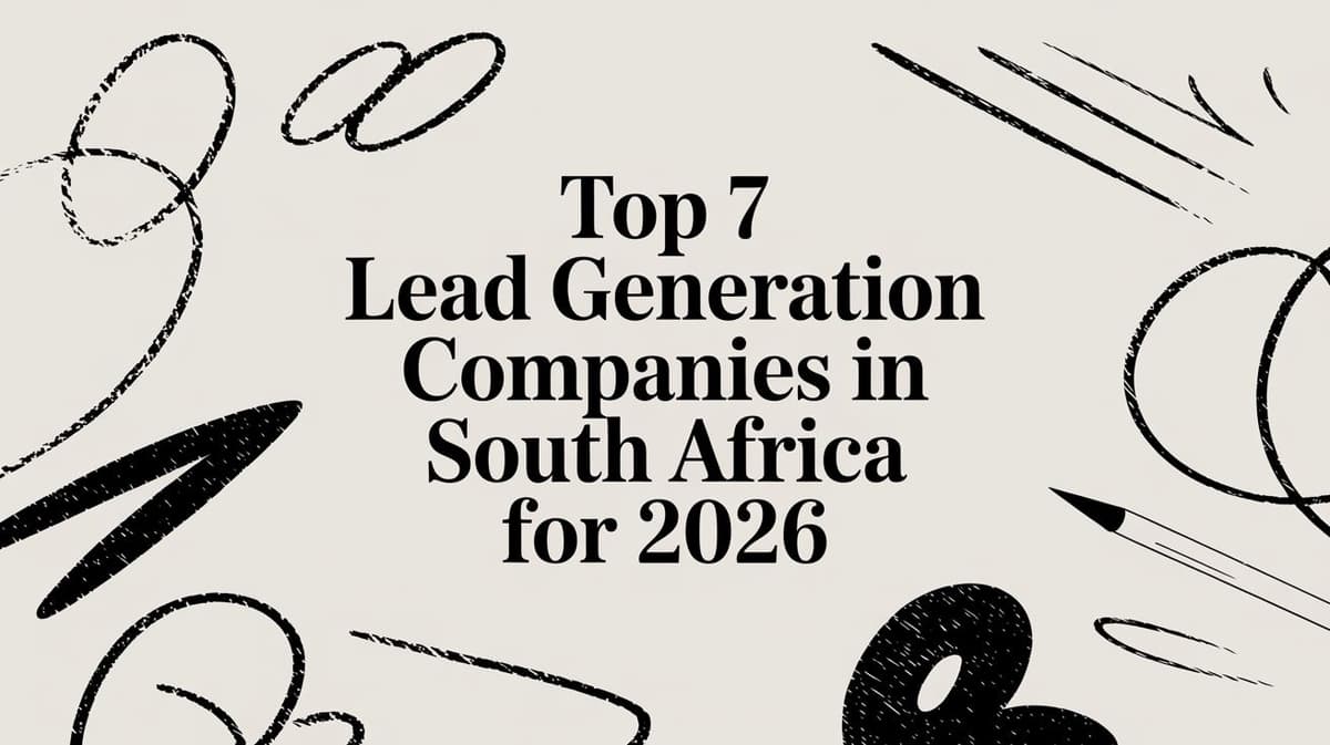 Top 7 Lead Generation Companies in South Africa for 2026