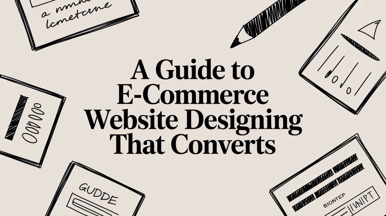 A Guide to E-commerce Website Designing That Converts