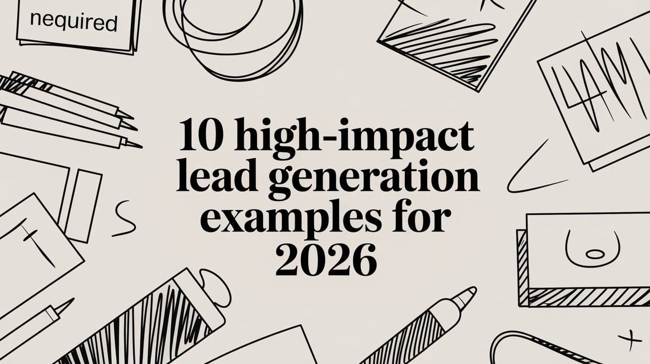 10 High-Impact Lead Generation Examples for 2026