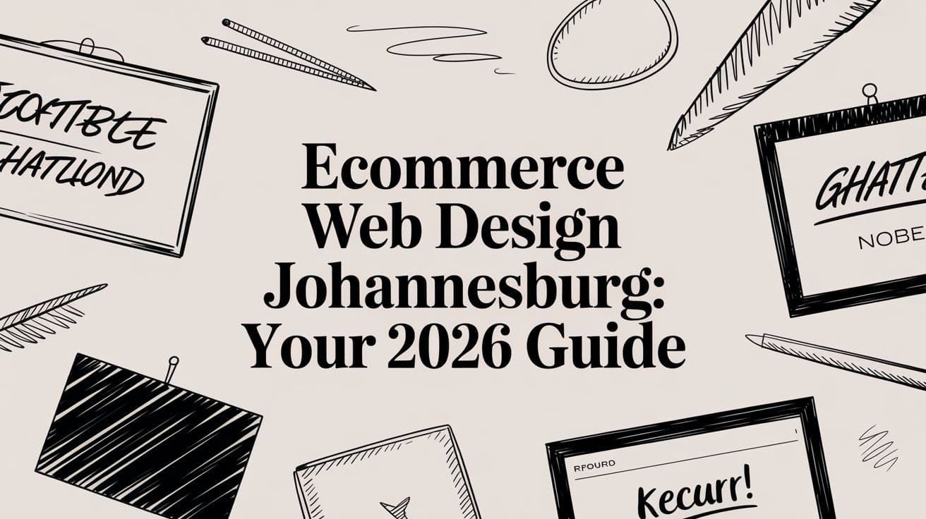 Ecommerce Web Design Johannesburg: Your 2026 Guide