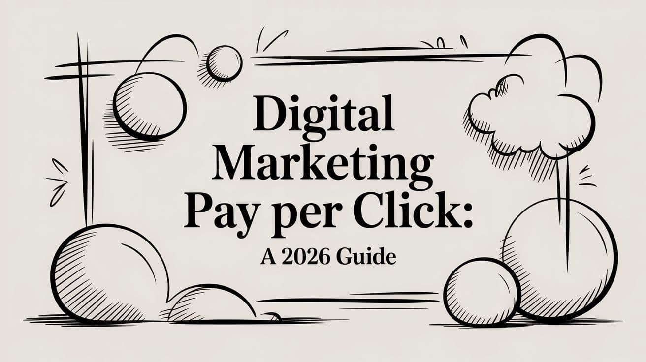 Digital Marketing Pay Per Click: A 2026 Guide
