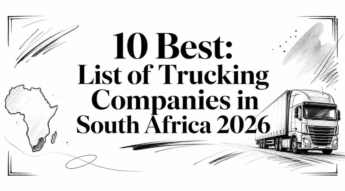 10 Best: List of Trucking Companies in South Africa 2026
