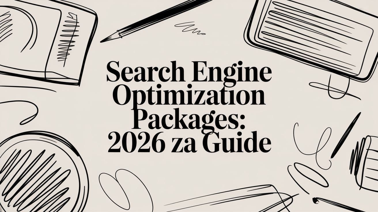 Search Engine Optimization Packages: 2026 ZA Guide