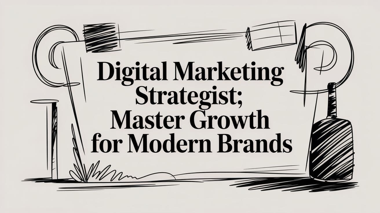 Digital Marketing Strategist: Master Growth for Modern Brands