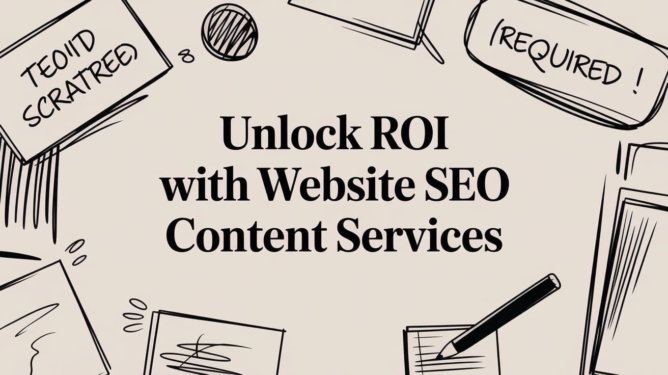 Unlock ROI with Website SEO Content Services
